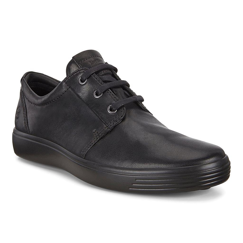 Ecco Soft 7 Mens Sneakers In Black Sale - India EPL-954617